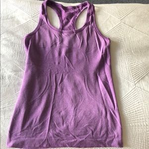 Purple lululemon tank top